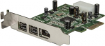 StarTech.com PCI EXPRESS FIREWIRE CARD,