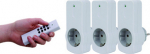 REV wireless Socket Set white 3+1