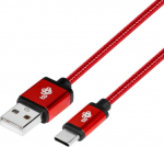 TB Kabel USB-USB C 1.5m ruby string