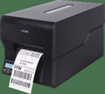 Citizen CL-E730, 12 dots/mm (300 dpi), USB, Ethernet - label printer, thermal transfer, resolution: 12 dots/mm (300 dpi), media width (max.): 118 mm, print width (max.): 104 mm, speed (max.): 150 mm/s, USB, Ethernet