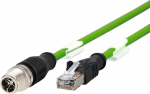 Metz mecatech METZ CONNECT - Netzwerkkabel - 8 pin M12-X (M)