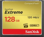 SanDisk Extreme CompactFlash-Map 128GB 120MB/s