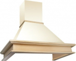 Akpo WK-4 Rustica 60 Cooker hood Wall-mounted Beige, Wood