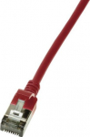 Logilink Kabel LAN U/FTP (Patchkabel) SLIM CAT6 1m red