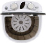 Adler Camry Premium CR 8054 washing machine Top-load 3 kg Brown, White