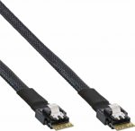 InLine InLine&reg; Slim SAS Kabel, SFF-8654 zu SFF-8654, 24Gb/s, 1m