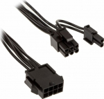 Kolink Adapter 4+4-Pin CPU auf 6+2-Pin-PCIe, schwarz
