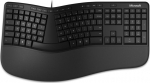Microsoft Ergonomic Keyboard Universal, Usb Azerty Belgian Black