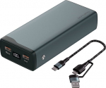 4smarts VoltHub Pro - Select Edition - Powerbank - 26800 mAh - 99.16 Wh - 22.5 Watt - 5 A - QC 3.0, Huawei Fast Charge, SCP, PD 2.0, PD 3.0, QC 2.0, AFC - 3 Ausgabeanschlussstellen (2 x USB, USB-C)