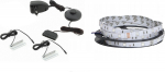 Cama MEBLE Cama RTV lighting QIU 160 blue