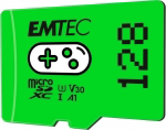 Emtec MicroSDXC 128GB UHSI U3 V30 A1 Gaming Green