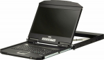ATE ATEN CL3700NW DE Chicken Tiefe Single Rail 18.5''-LCD Consoles (USB HDMI), DE-Layout