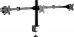 SpeaKa Professional SP-MM-230 - Klemme /Bolt - 21 kg - 43.2 cm (17 Zoll) - 68.6 cm (27 Zoll) - 100 x 100 mm - Schwarz