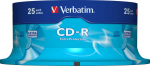 Verbatim CD-R Extra Protection 700MB 52x 25tk tornis
