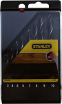 Stanley drill bit for wood, twist cylindrical 7 4 5 3 6 10 8 9mm zestaw (STA56006)