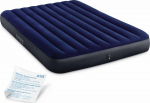 Intex Navy Blue Double Air Mattress