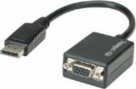 Adapter AV Techly DisplayPort - D-Sub (VGA) czarny (325325)