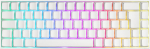 Deltaco Gaming Tastatur WK95R wireless, RGB, wei&szlig;