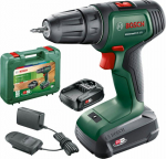 BOS Cordless Drill Bosch UniversalDrill 18 V 2 x battery 1.5 Ah (06039D4002)