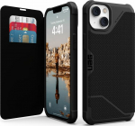 Kaitse&uuml;mbris kaanega Metropolis Folio, Apple iPhone 14 Plus, Kevlar must, Urban Armor Gear (UAG)