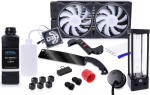 Alphacool 11992 - Wasserblock - 12 cm - Schwarz - Transparent