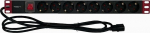 Techly 365733 Listwa zasilająca Rack 19" 1U, 8x Schuko, kabel C14 2m - Techly 365733 Listwa zasilająca Rack 19" 1U, 8x Schuko, kabel C14 2m