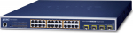 Planet WGSW-24040HP4 - Switch - managed - 24 x 10/100/1000 (PoE+)