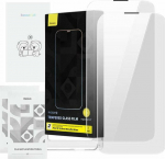 Baseus tempered glass Baseus Corning do iPhone 13 Pro Max/14 Plus z dust filter
