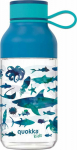 Quokka Quokka Ice Kids with strap - Tritan water bottle 430 ml z strap (Sea Animals)