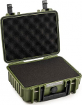 BW OUTDOOR CASES TYPE 1000 / BRONZE GREEN (PRE-CUT FOAM)