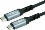 VALUE USB-Kabel - USB-C (M) zu USB-C (M) - USB4 Gen3x2 - 48 V - 5 A - 1 m - USB Power Delivery (240W)