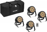 Eurolite 42110204 Set 4x LED PARty Spot Silent RG LED-PAR-Headlight
