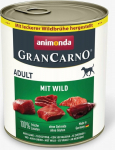 ANIMONDA GranCarno Adult Game - wet dog food - 800g
