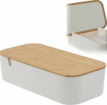 Cosmetic mirror Bathroom Solutions COSMETIC mirror with cosmetic container, jewelry, little things, organizer łazienkowy