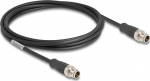 Delock Netzwerkkabel - 8 pin M12-X (M) zu 8 pin M12-X (M)