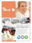 Peach Laminating foil 10x15 cm, 125mic, 25pck Sheets (510619)