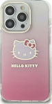 Sourcing Hello Kitty HKHCP15SHDGKEP iPhone 15 / 14 / 13 6.1'' pink/pink hardcase IML Gradient Electrop Kitty Head