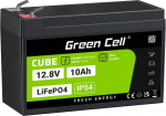 BATTERY LITOWO-ŻELAZOWO-FOSFORANOWY LiFePO4 Green Cell Cube 12.8V 10Ah LFPGC12V10AH
