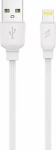 Kabel USB nemo USB-A - Lightning 1 m White (6974929202248)