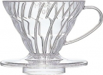HARIO V60-01 Clear Plastic Drip