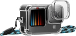 PULUZ Case with Lens Cover and Neck Strap do GoPro Hero 9 / 10 / 11