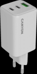 CANYON CU65ACC GaN 65W 2xPD 1xQC EU White