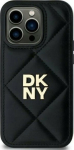 DKNY DKHCP14SPQDSLK iPhone 14 6.1'' black/black Quilted Stack Logo