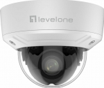 LevelOne IPCam 4xZ Dome Fix Out 2MP/H.265/IR/ 10W/PoE/IP67