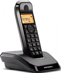 ZEBRA Motorola Solutions Motorola S1201, DECT Phone, Cordless handset, Freisprecheinrichtung, 50 registrations, Caller identification, Schwarz