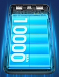 Dudao K18 powerbank 10000mAh 10Watt sort