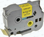 Compatible label printer tape, dla Brother, TZE-651, black printing/yellow background, laminated, 8m, 24mm