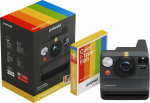 Digital Camera Polaroid Now Gen 3 Black bundle with Color Film (8 photos)
