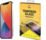 Mocco Full Glue Signature Edition Tempered Glass Full Coverage with Frame Apple iPhone 12 Pro Max Black
