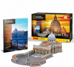 Cubicfun CUBIC FUN PUZZLE 3D NATIONAL GEOGRAPHIC BASILICA ŚW. PETER